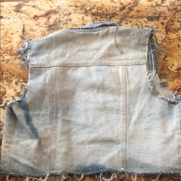 VINTAGE DENIM VEST - Picture 2 of 2